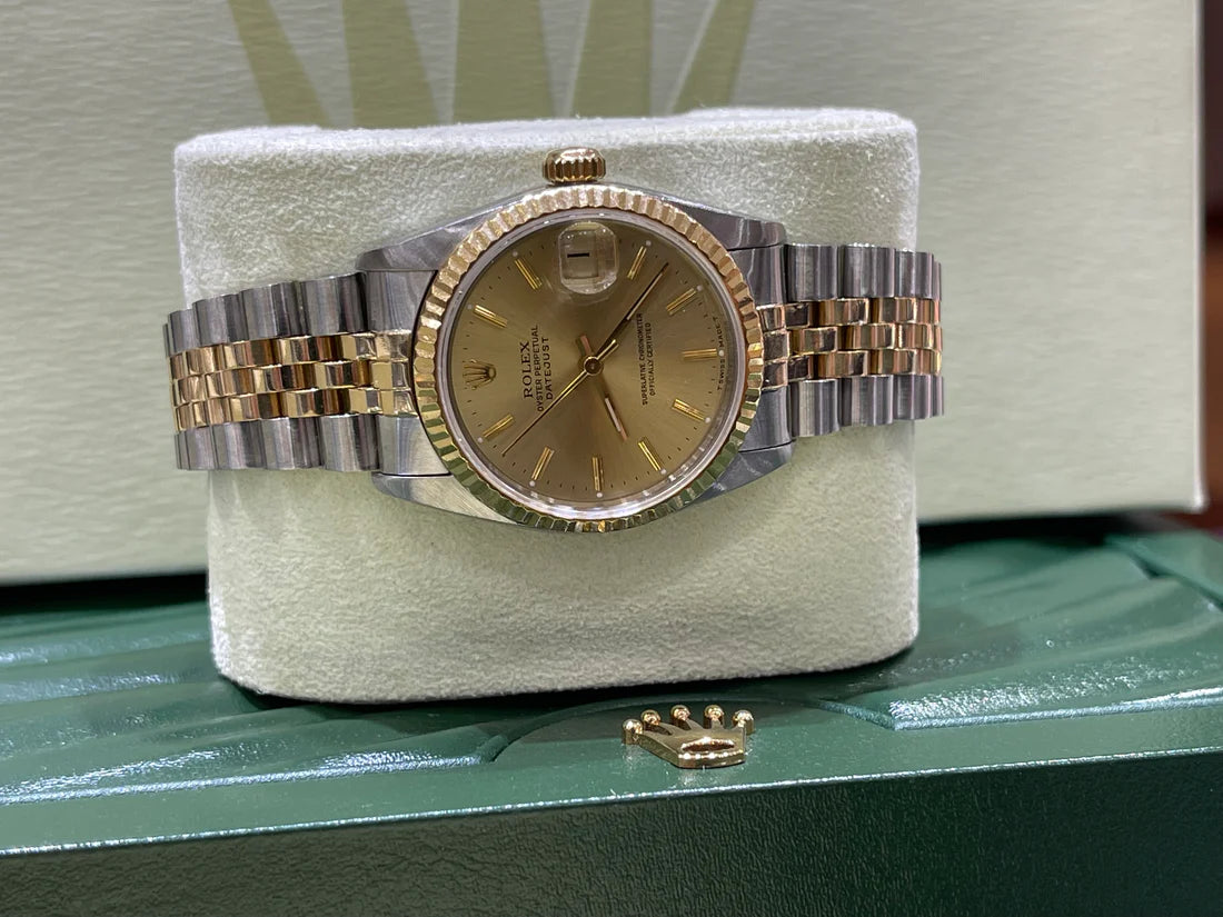 rolex 31mm two tone