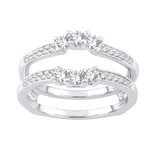 14K  0.50CT  Diamond  RING GUARD