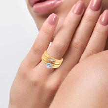 Cargar imagen en el visor de la galería, 14K 0.20ct Diamond Trio Set