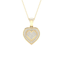 10K 0.15CT Diamond Pendant