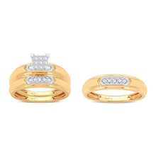 Cargar imagen en el visor de la galería, 14K 0.33ct Diamond Trio Set