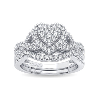 14K 0.50ct Diamond Bridal Ring