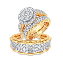 Cargar imagen en el visor de la galería, 14K 2.00CT Diamond Trio Set