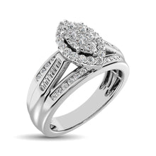 Cargar imagen en el visor de la galería, 10K White Gold 1 Ct.Tw. Diamond Engagement Ring