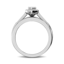 Cargar imagen en el visor de la galería, 10K White Gold 1 Ct.Tw. Diamond Engagement Ring