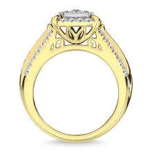 Cargar imagen en el visor de la galería, Diamond 1 Ct.Tw. Engagement Ring in 10K Yellow Gold