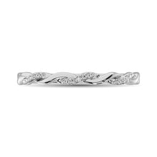 Cargar imagen en el visor de la galería, 10K White Gold 1/20 Ct.tw Diamond Anniversary Band