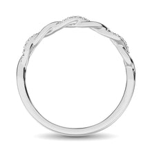 Cargar imagen en el visor de la galería, 10K White Gold 1/20 Ct.tw Diamond Anniversary Band