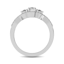 Cargar imagen en el visor de la galería, 14K White Gold 1/2 Ct.Tw. Diamond Engagement Ring