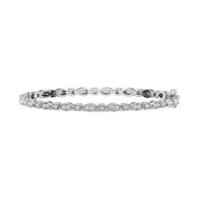 Cargar imagen en el visor de la galería, 10K White Gold Diamond 1 Ct.Tw. Fashion Bracelet