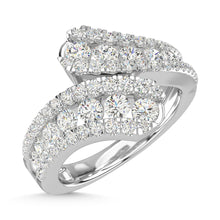 Cargar imagen en el visor de la galería, 14K White Gold Diamond 1 1/2 Ct.Tw. Fashion Ring