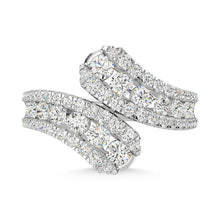 Cargar imagen en el visor de la galería, 14K White Gold Diamond 1 1/2 Ct.Tw. Fashion Ring