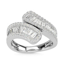 Cargar imagen en el visor de la galería, 14K White Gold Diamond 1 3/8 Ct.Tw. Fashion Ring