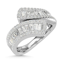 Cargar imagen en el visor de la galería, 14K White Gold Diamond 1 3/8 Ct.Tw. Fashion Ring