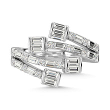 Cargar imagen en el visor de la galería, 14K White Gold Diamond 7/8 Ct.Tw. Fashion Ring