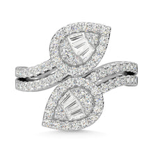 Cargar imagen en el visor de la galería, 14K White Gold Diamond 1 Ct.Tw. Fashion Ring