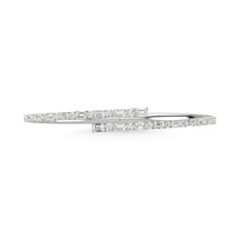 Load image into Gallery viewer, 14K White Gold Diamond 3 Ct.Tw. Fashion Bangle