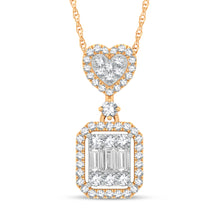 Cargar imagen en el visor de la galería, 10K 0.35ct Diamond Pendant