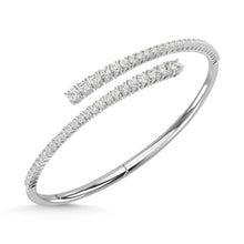Load image into Gallery viewer, 14K White Gold Diamond 2 5/8 Ct.Tw. Fashion Bangle