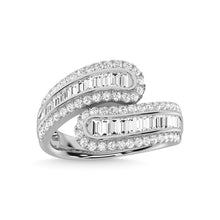 Cargar imagen en el visor de la galería, 14K White Gold Diamond 1 1/8 Ct.Tw. Fashion Ring