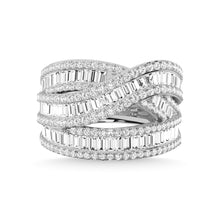 Cargar imagen en el visor de la galería, 14K White Gold Diamond 1 7/8 Ct.Tw. Fashion Ring