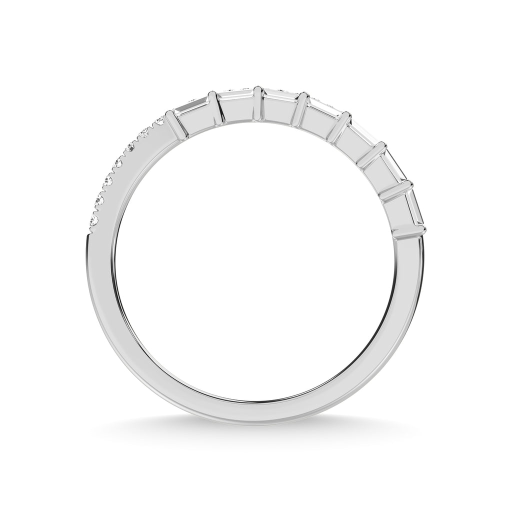 14K White Gold Diamond 1/3 Ct.Tw. Fashion Ring