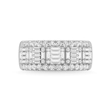 Cargar imagen en el visor de la galería, 14K White Gold Diamond 1 1/2 Ct.Tw. Fashion Ring