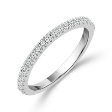 Cargar imagen en el visor de la galería, Diamond Bridal Set 2 ct tw Center RD 14k White Gold