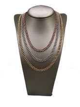 10K DIAMOND CUBAN CHAIN 5CTW (W/Y/R)