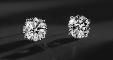 SS 1CTW LAB DIA BRACELET W/ 14K WG LAB 0.50CTW DIA EARRINGS