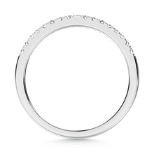 Cargar imagen en el visor de la galería, 10K White Gold Labgrown Diamond 1/6 Ct.Tw. Wedding Band
