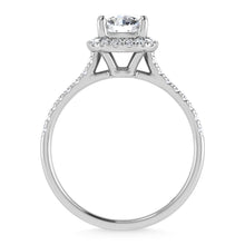 Cargar imagen en el visor de la galería, 10K White Gold Lab Grown Diamond 1 1/4 Ct.Tw. Engagement Ring