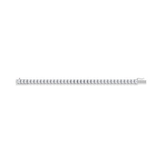 14K White Gold 19 Ct.Tw. Radiant Vertical Shape Labgrown Diamond Tennis Bracelet