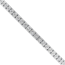 Cargar imagen en el visor de la galería, Sterling Silver Labgrown Diamond 1 Ct.Tw. Flexi Bangle