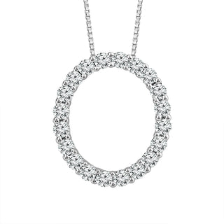 Diamond Fashion Pendant 0.75 ct tw 10k White Gold