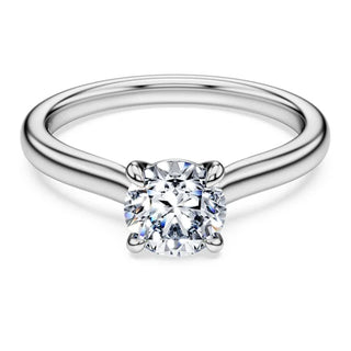 14K WHITE GOLD 1.00CTW LAB GROWN SOLITAIRE DIA ENGAGEMENT RING