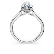 Load image into Gallery viewer, 14K WHITE GOLD 2.00CTW LAB GROWN PEAR DIA SOLITAIRE ENGAGEMENT RING