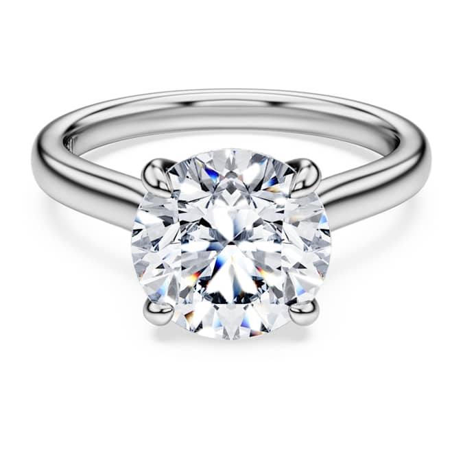 14K WG 3.01CTW LAB GROWN SOLITAIRE DIA ENGAGEMENT RING