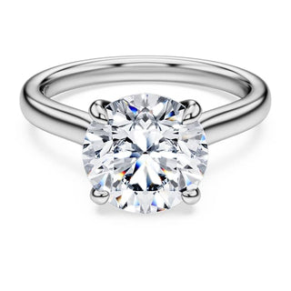 14K WG 3.01CTW LAB GROWN SOLITAIRE DIA ENGAGEMENT RING