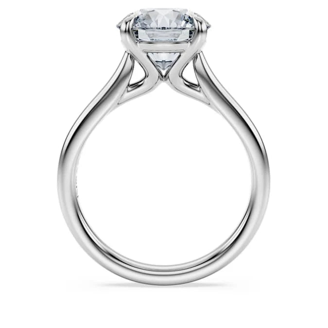 14K WG 3.01CTW LAB GROWN SOLITAIRE DIA ENGAGEMENT RING