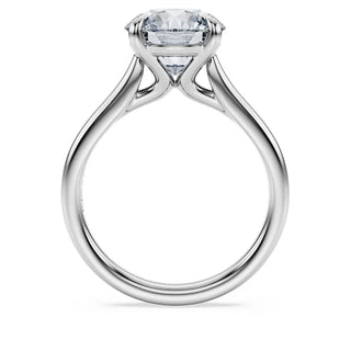 14K WG 3.01CTW LAB GROWN SOLITAIRE DIA ENGAGEMENT RING