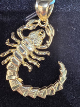 10K YELLOW GOLD SCORPION