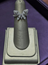 Cargar imagen en el visor de la galería, Butterfly Diamond Fashion Ring Price Vary