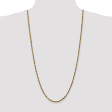 14k 3.5mm D/C Rope with Lobster Clasp Chain
