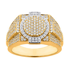 Cargar imagen en el visor de la galería, 10KT Two-Tone Gold 1.45 Carat Designer Mens Ring-0329269-TT