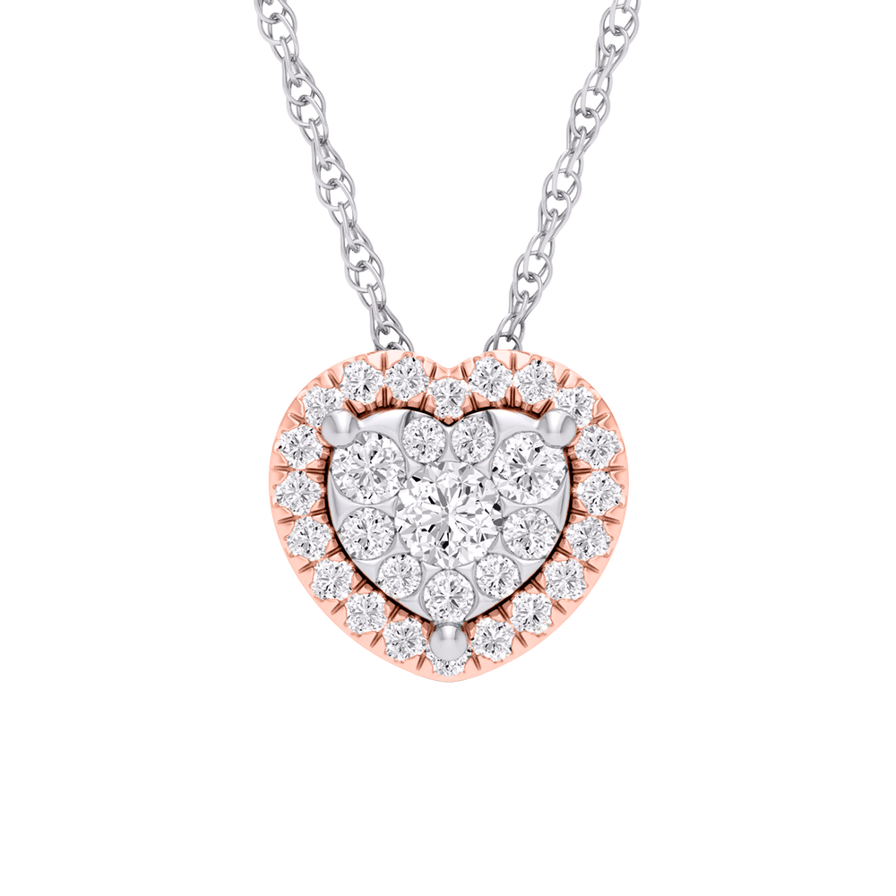 10KT-0.25CTW PENDANT