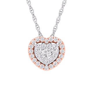 10KT-0.25CTW PENDANT