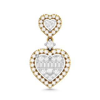 14KT-0.70CTW PENDANT