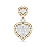 14KT-0.70CTW PENDANT