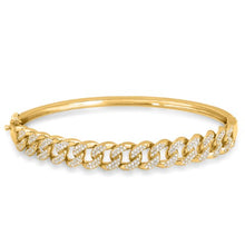 Cargar imagen en el visor de la galería, 10KT-0.94CTW BANGLE